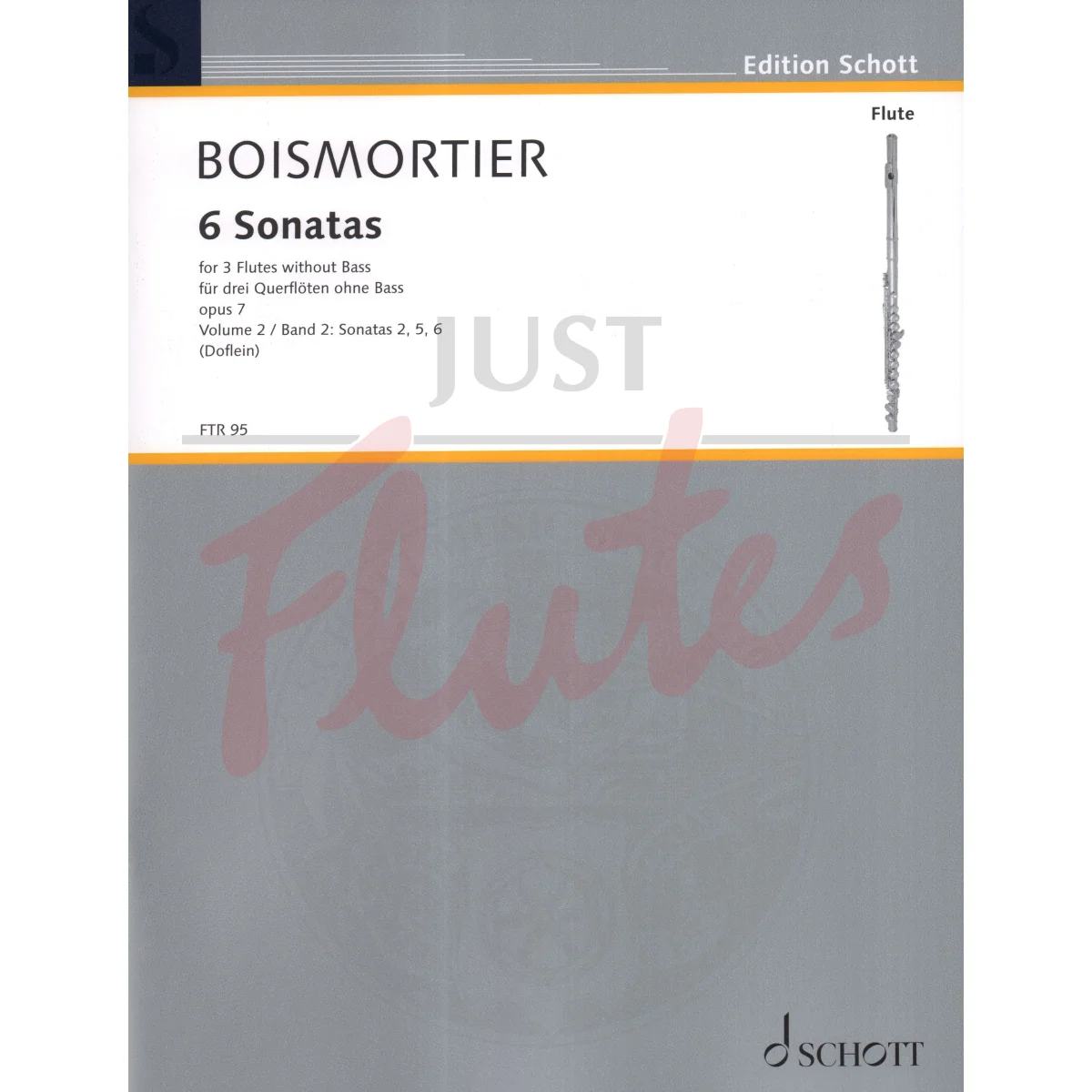 6 Sonatas Volume 2 for Three Flutes
