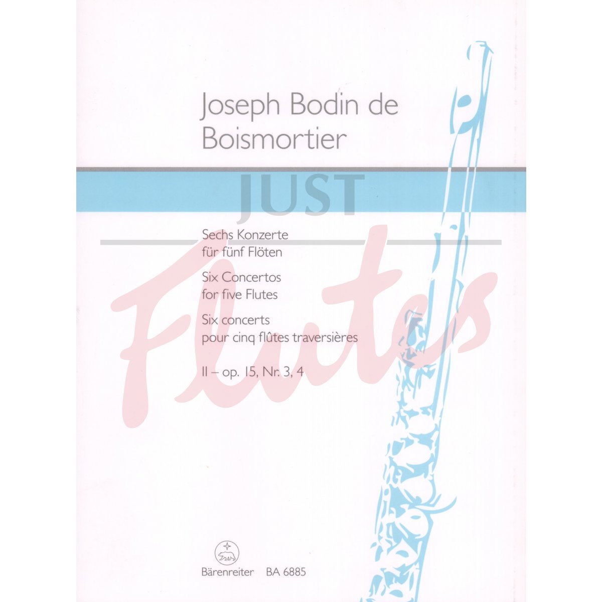 Six Concertos for Five Flutes