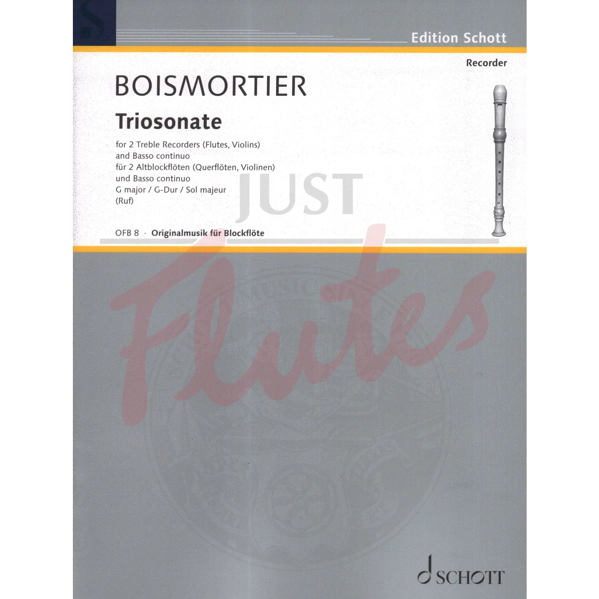 Trio Sonata in G major for Two Flutes/Violins/Treble Recorders and Basso Continuo