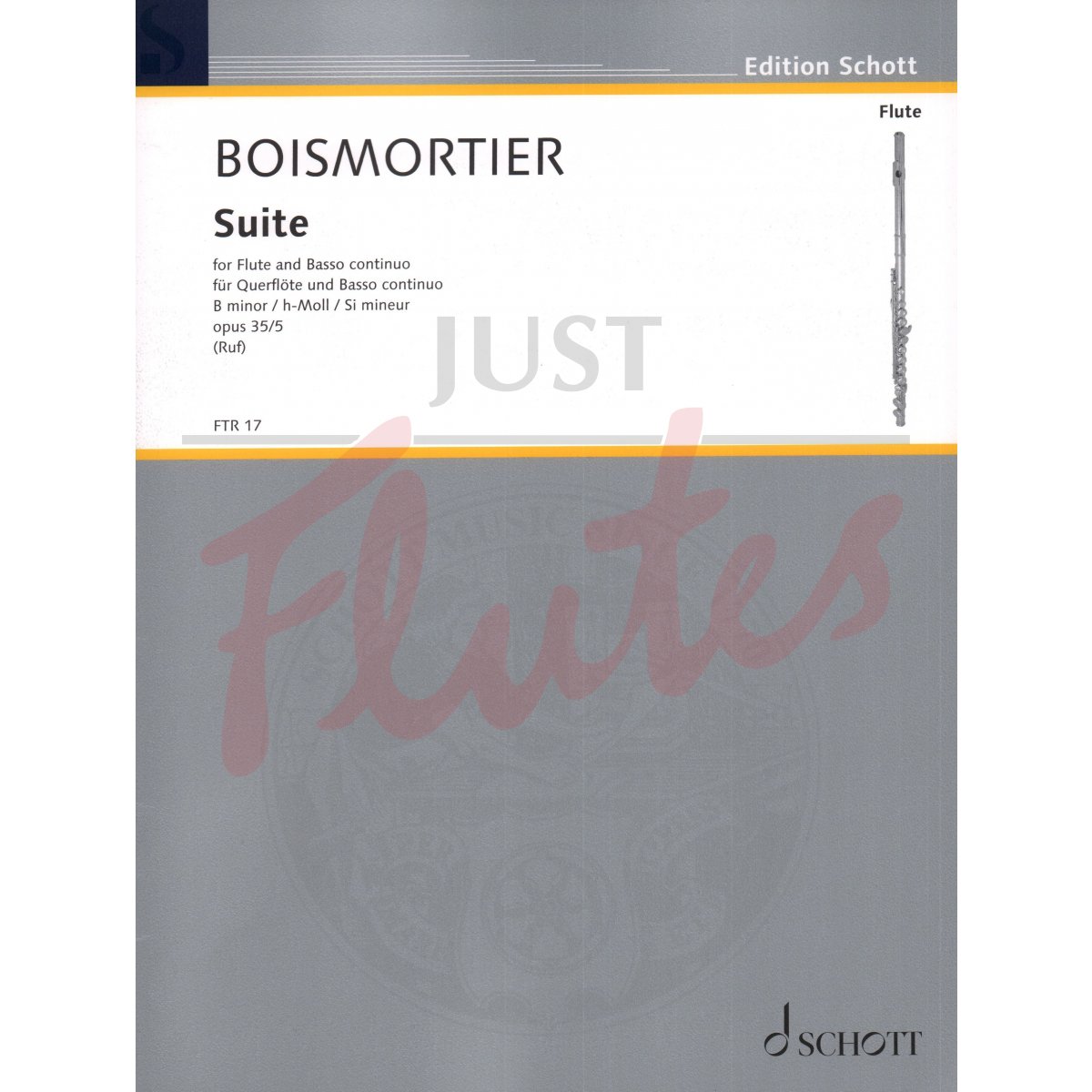 Suite in B minor for Flute and Basso Continuo