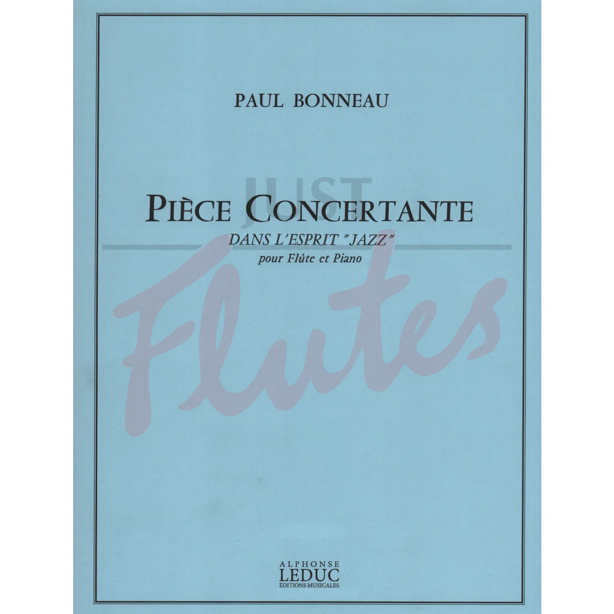 Piece Concertante dans L&#039;Esprit de Jazz for Flute and Piano