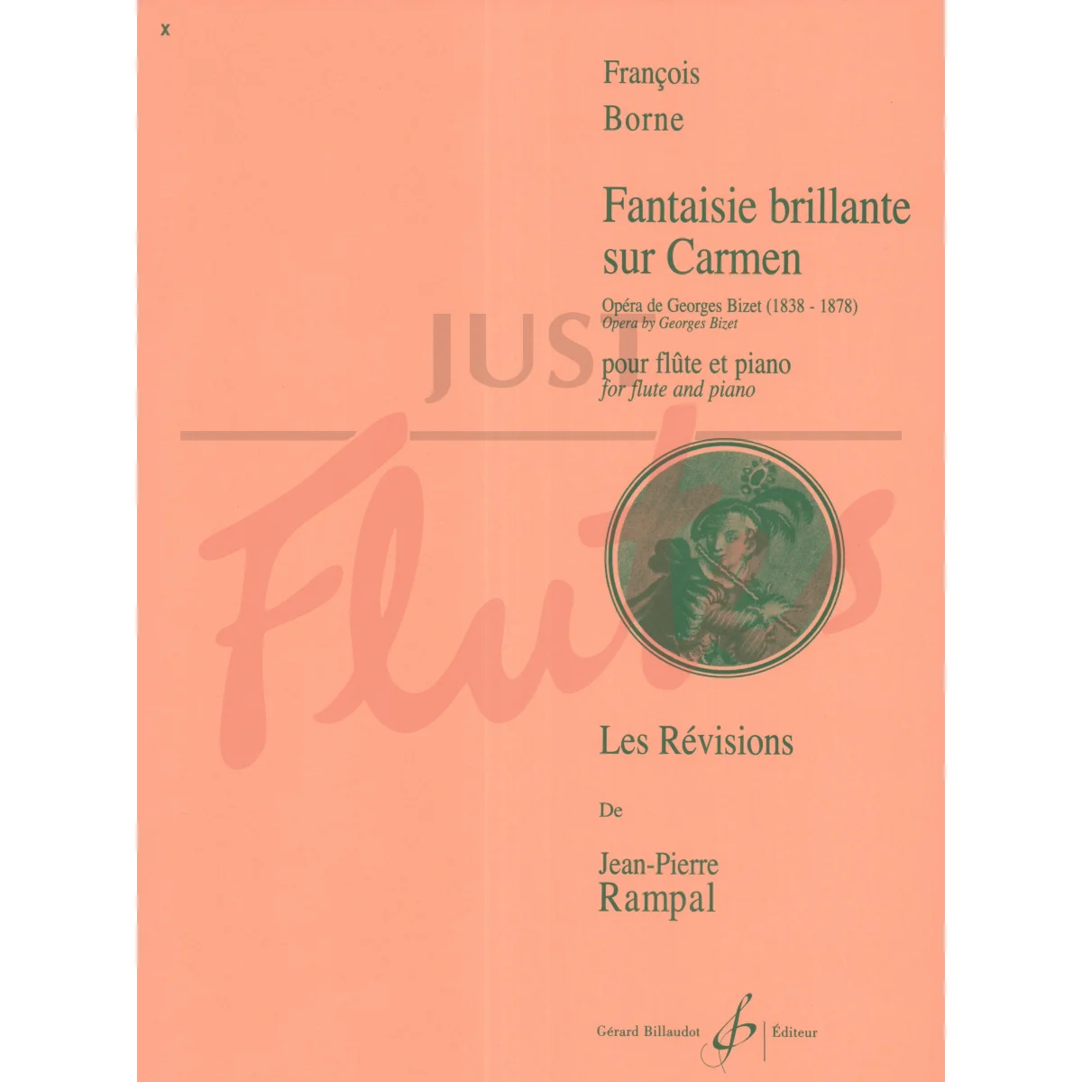 Fantasie Brilliante on Themes from Carmen for Flute and Piano