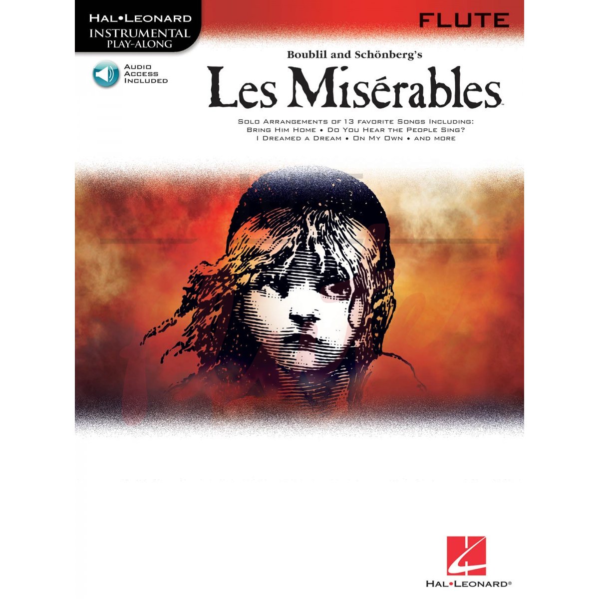 Les Misérables Play-Along for Flute