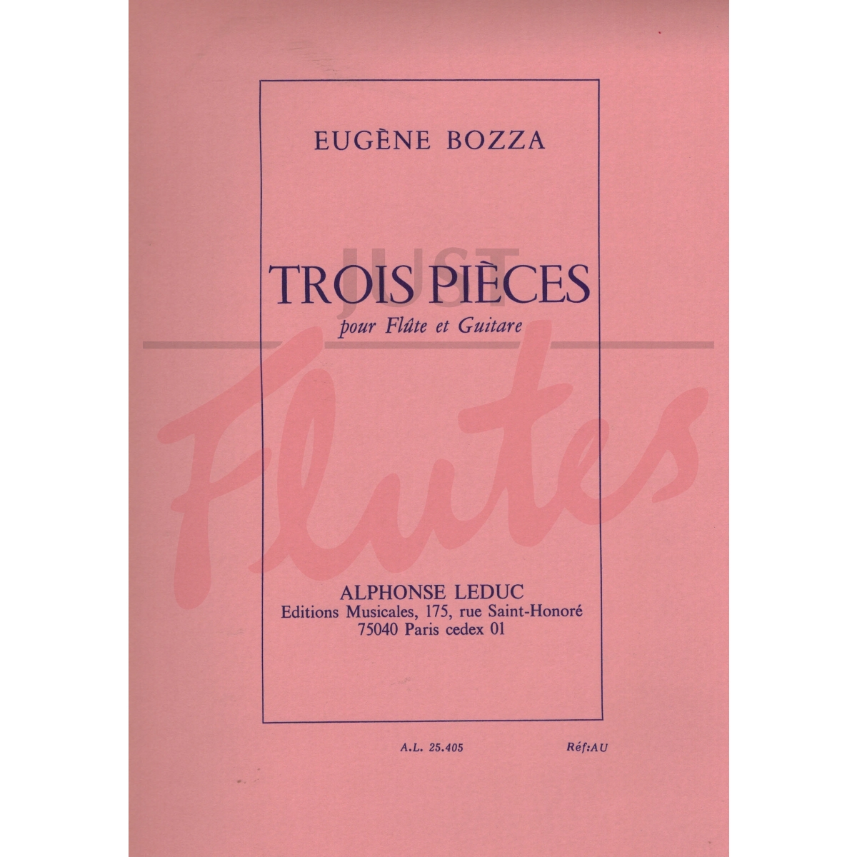 Trois Pièces [Flute and Guitar]