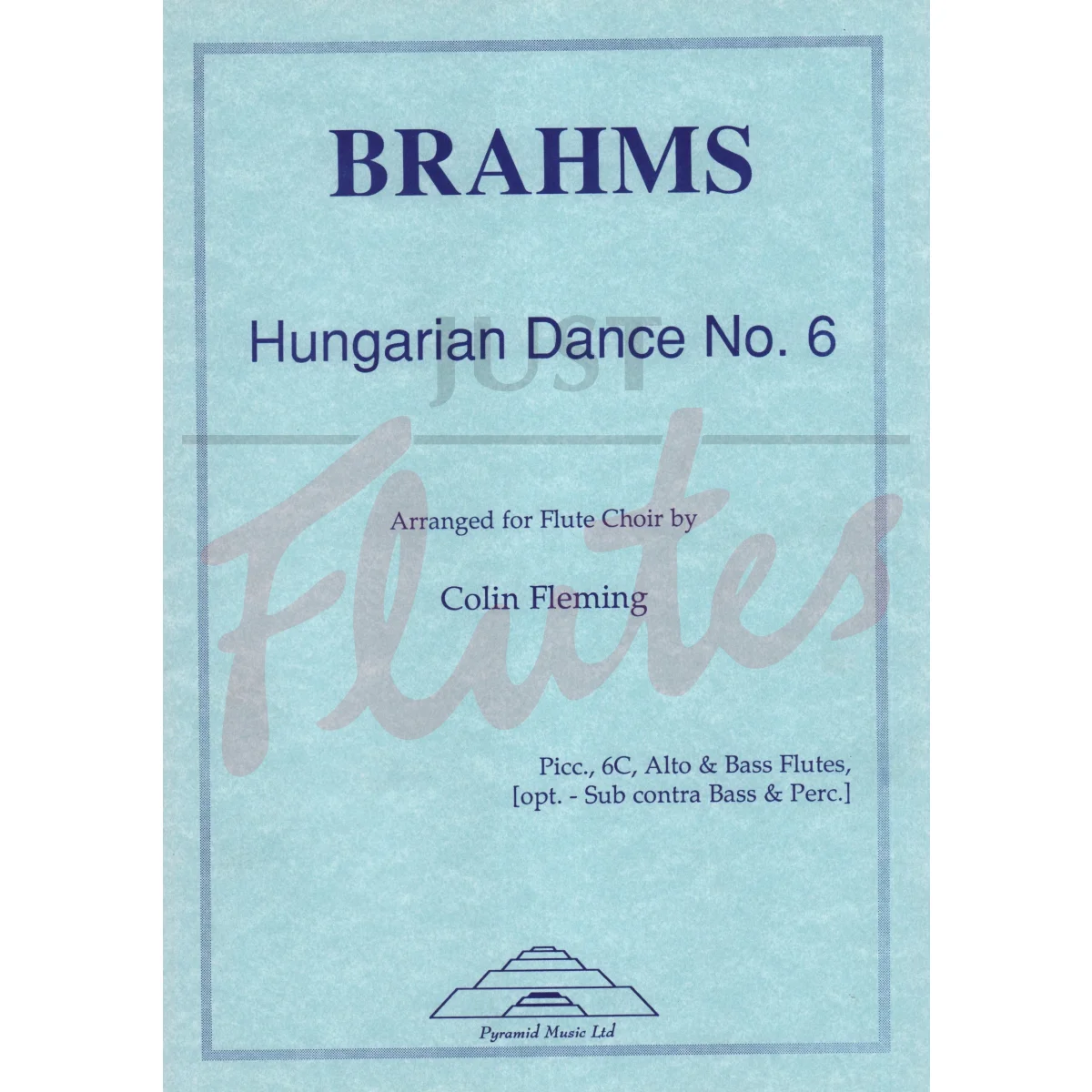 Hungarian Dance No. 6 for Flute Choir