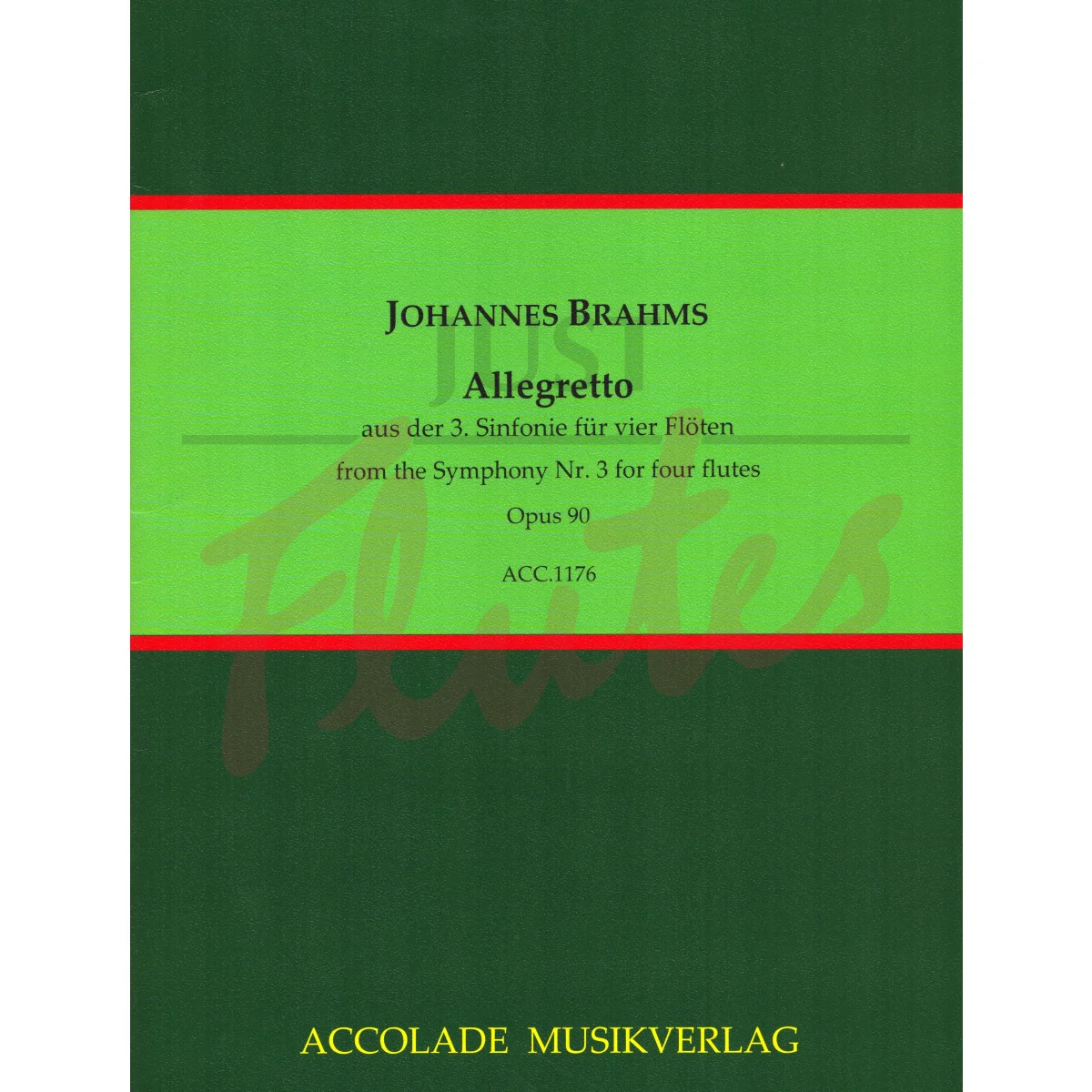 Allegretto from Symphony No. 3 for Four Flutes