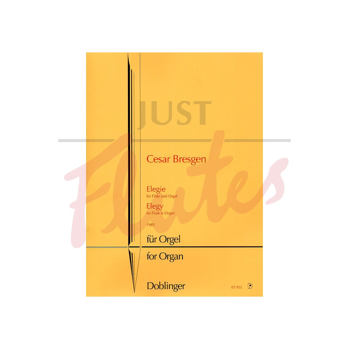 Elegie for Flute and Organ