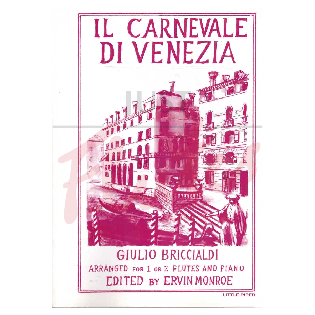 Carnival of Venice for One or Two Flutes and Piano