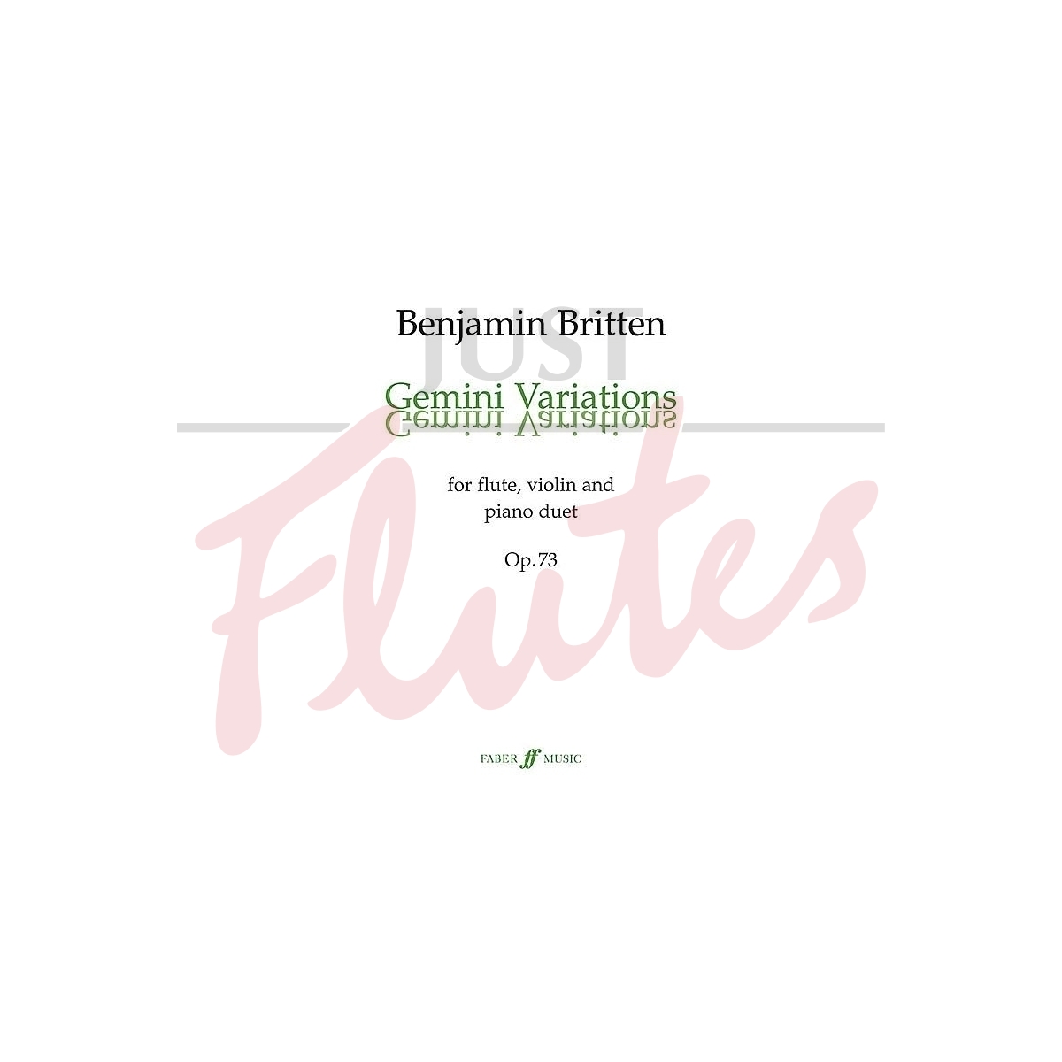 Gemini Variations for Flute, Violin and Piano Duet