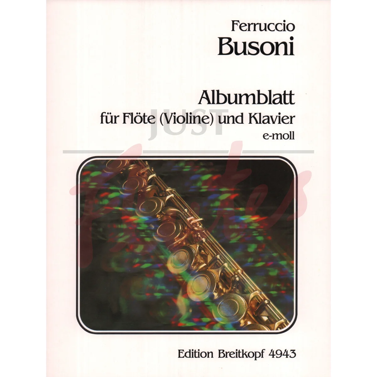 Album Leaf in E minor for Flute/Violin and Piano