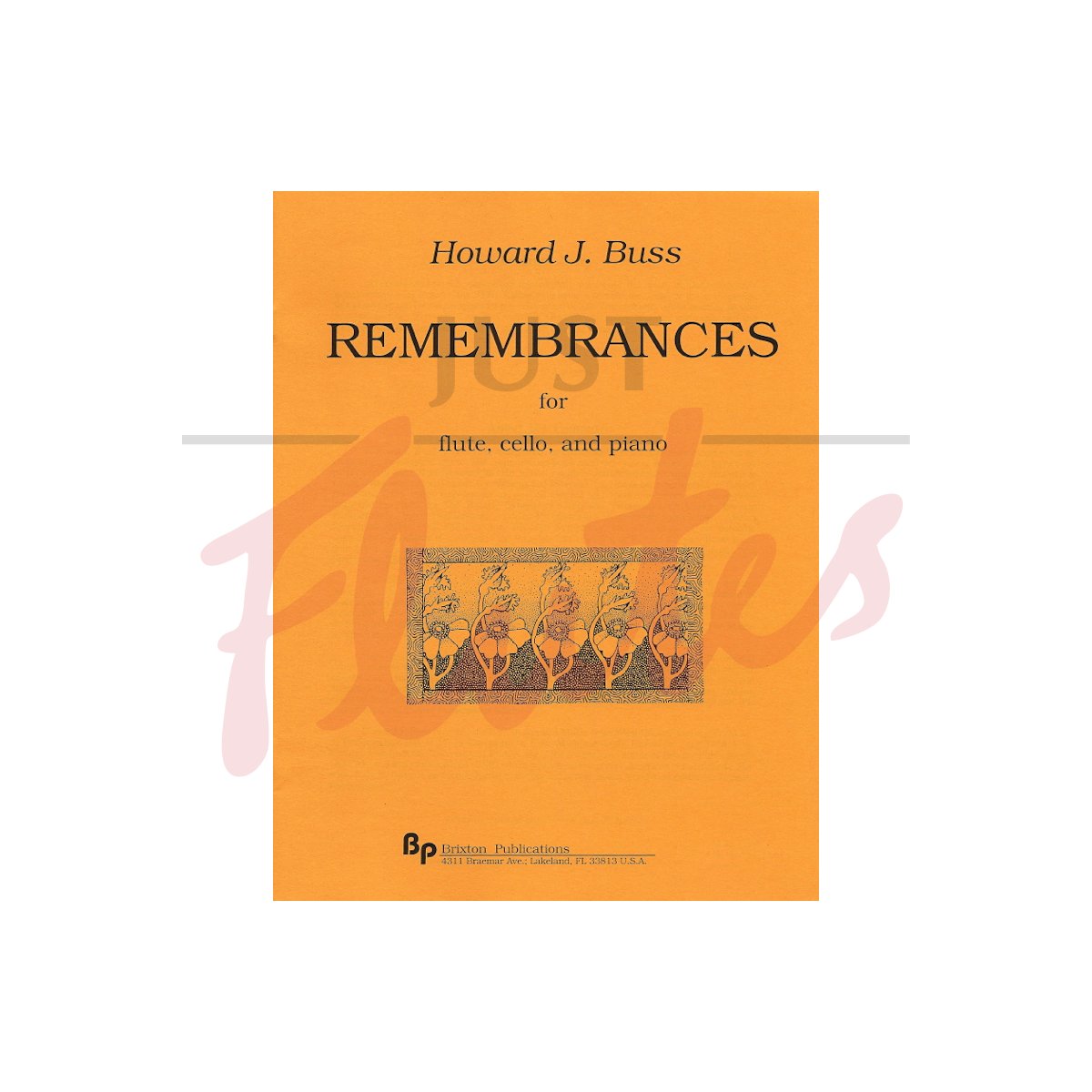 Remembrances for Flute, Cello &amp; Piano