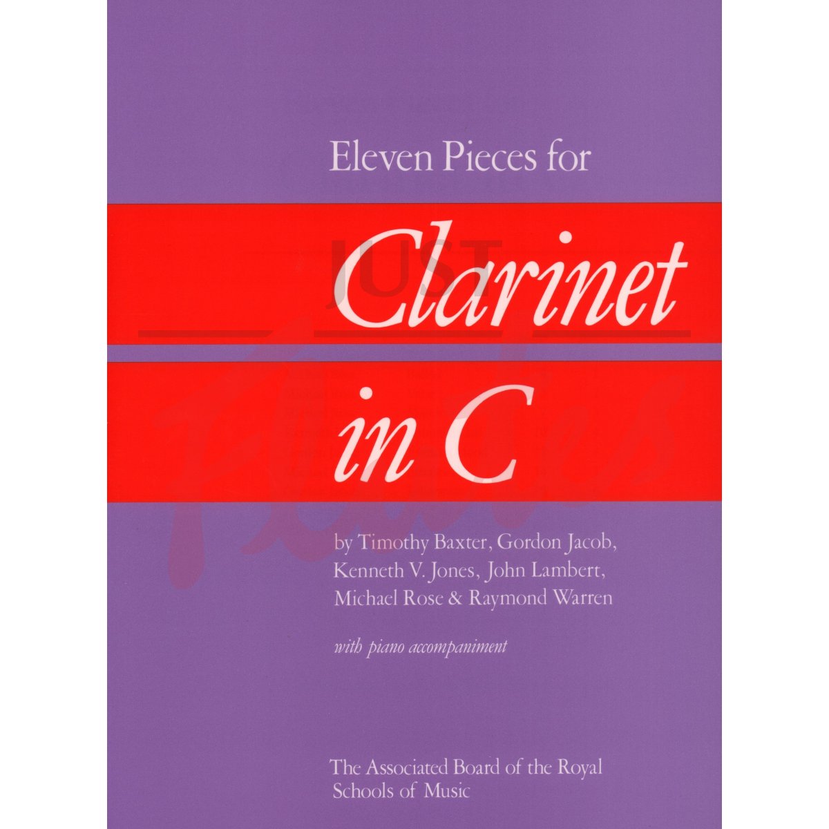 Eleven Pieces for Clarinet in C with Piano Accompaniment