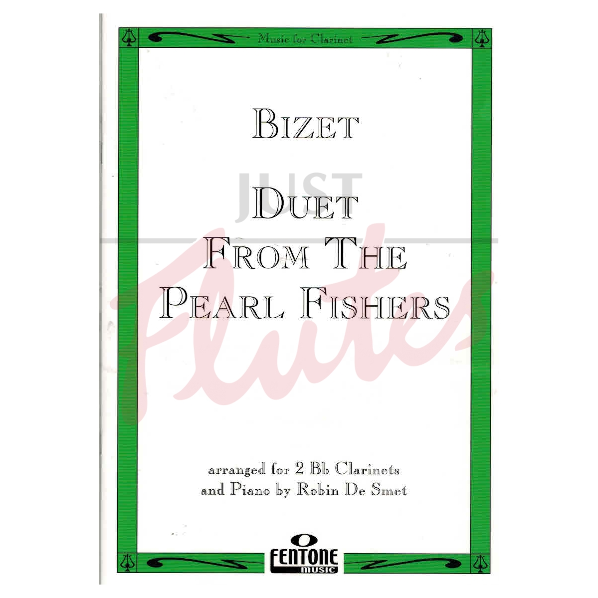 Duet from The Pearl Fishers [Two Clarinets and Piano]