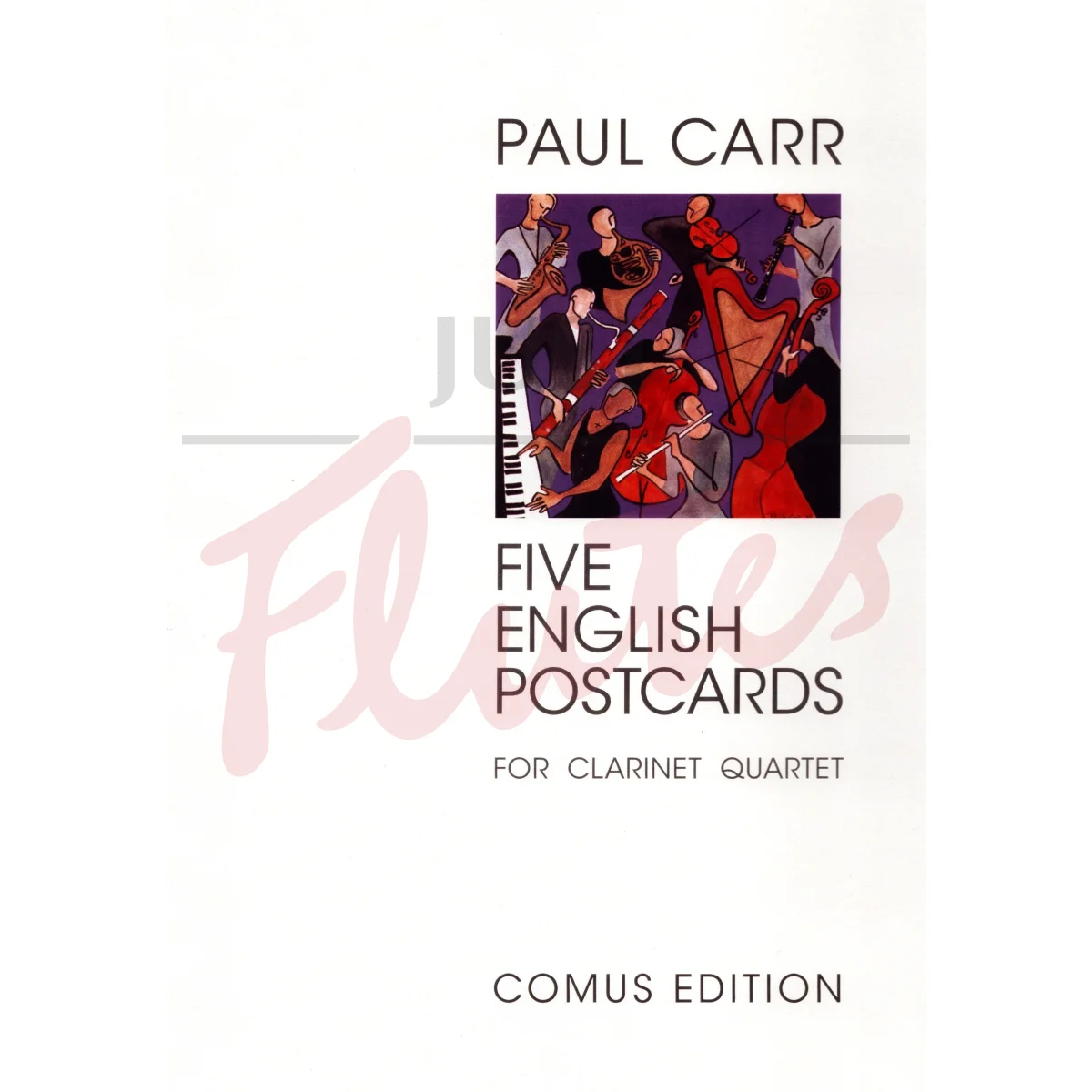 Five English Postcards for Clarinet Quartet