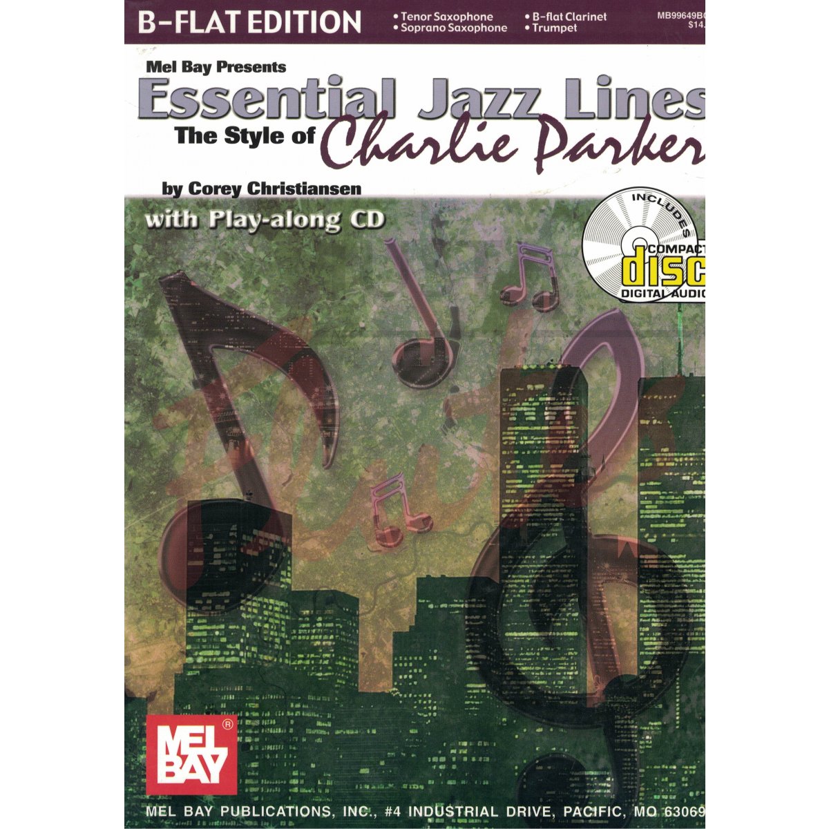 Essential Jazz Lines in The Style of Charlie Parker [Bb edition]
