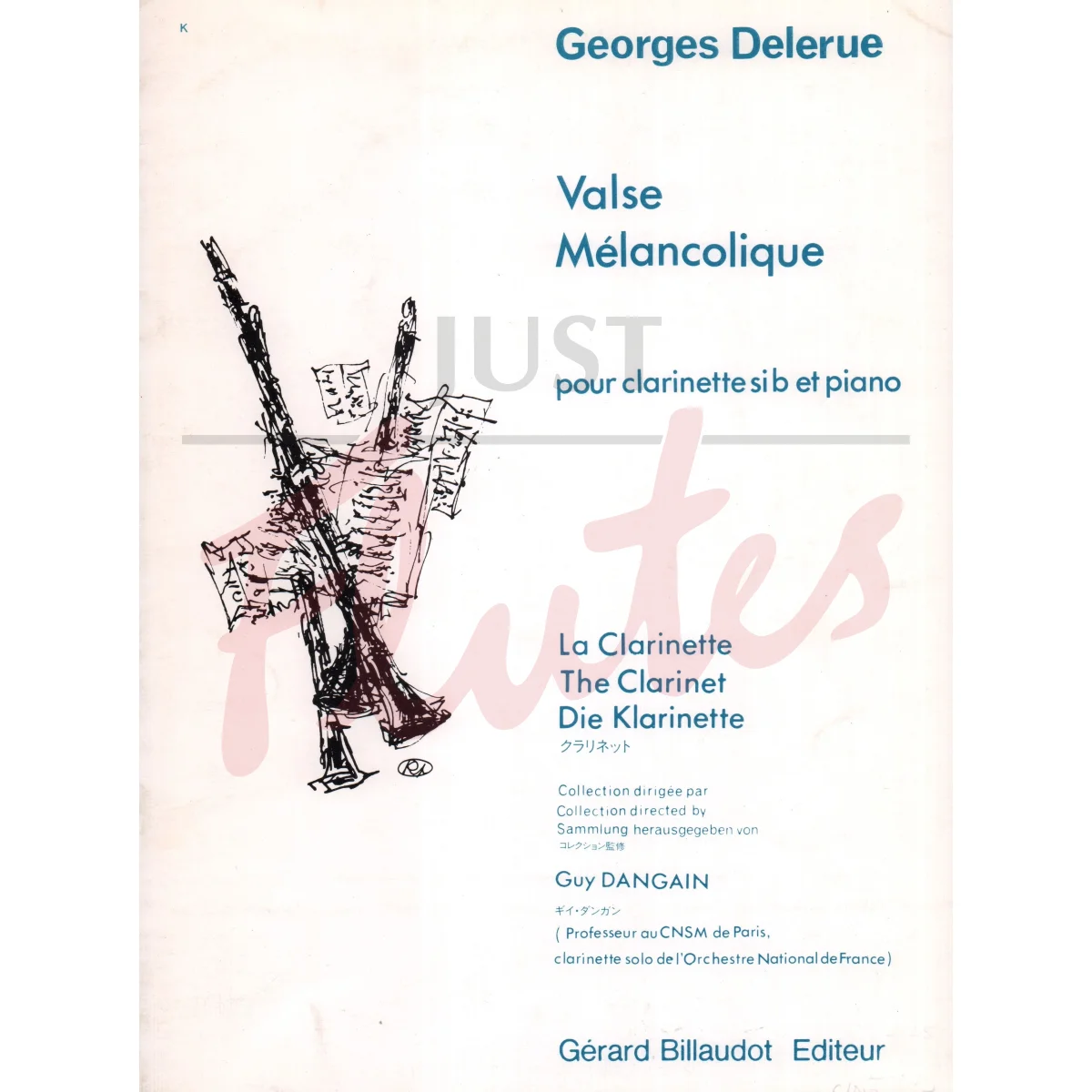 Valse Melancolique for Clarinet and Piano