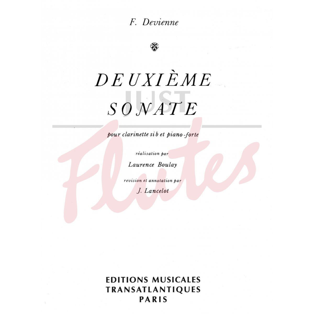 Sonata No 2 for Bb Clarinet and Piano