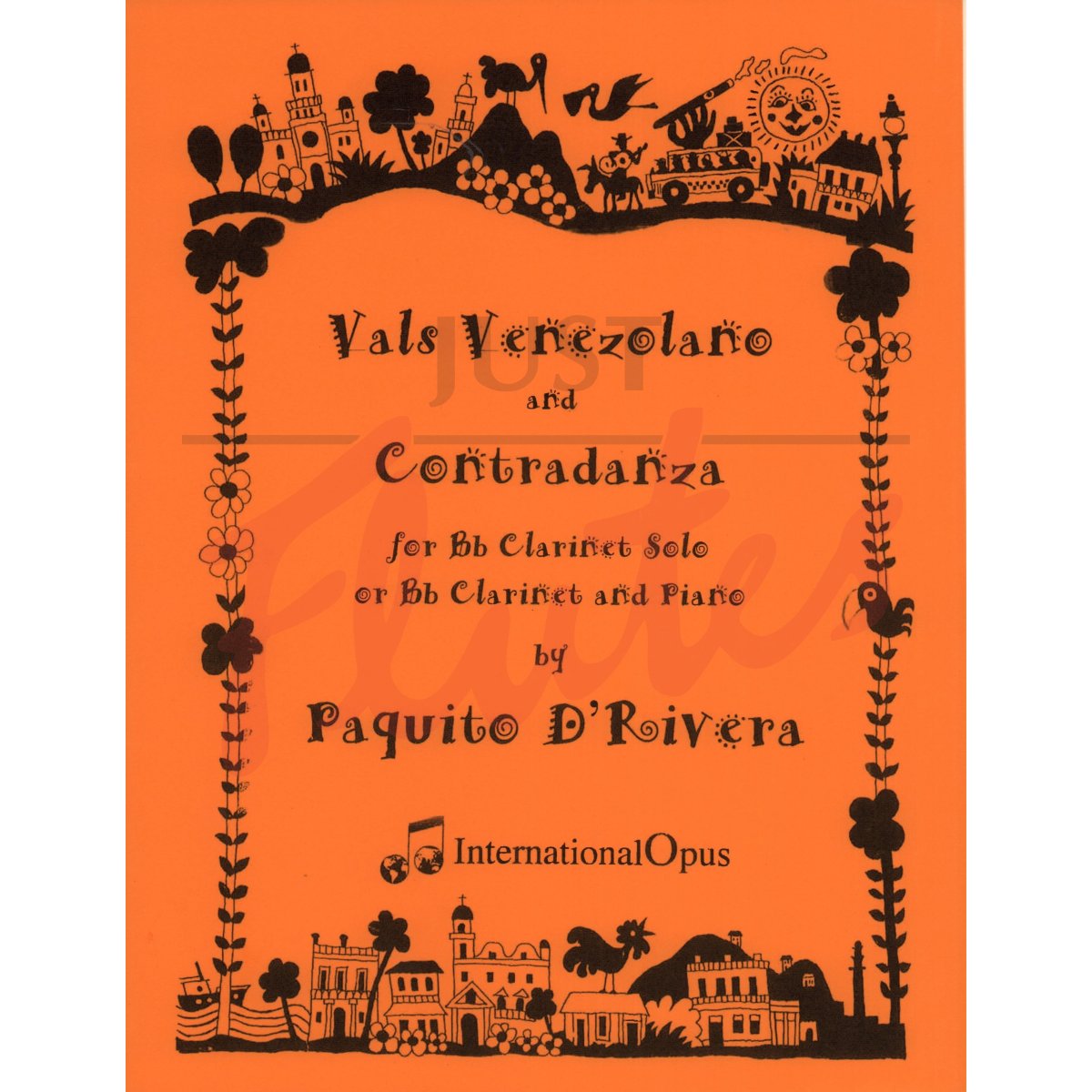Vals Venezolano &amp; Contradanza for Solo Clarinet (or Clarinet and Piano)