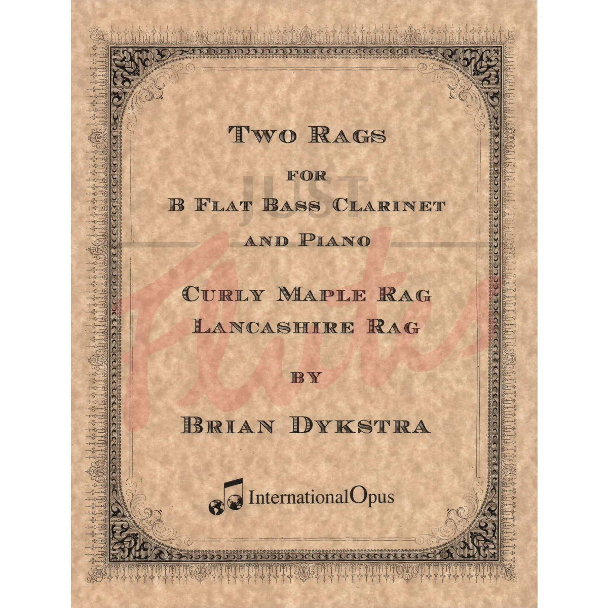 Two Rags for Bb Bass Clarinet and Piano