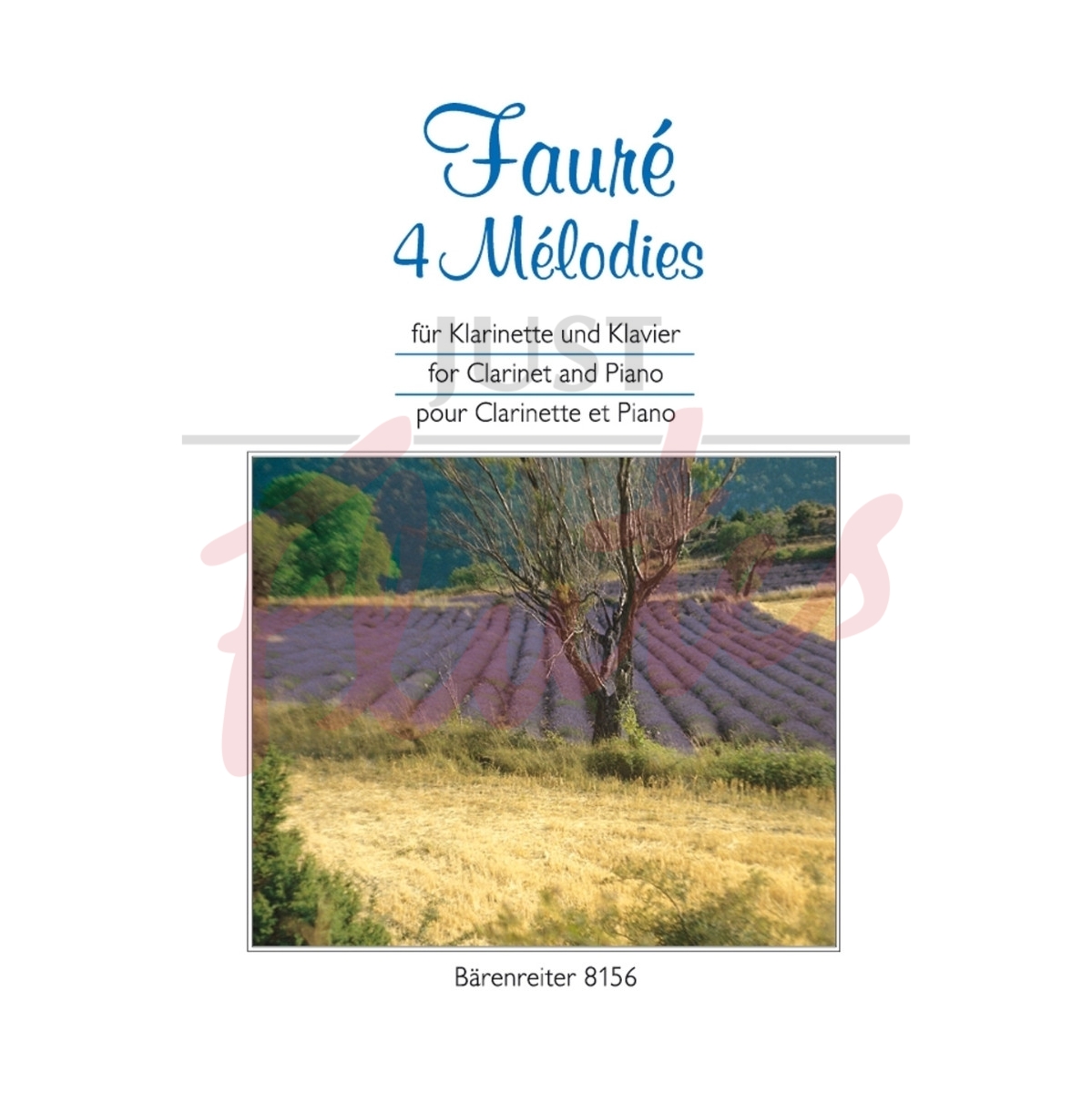 4 Melodies for Clarinet and Piano