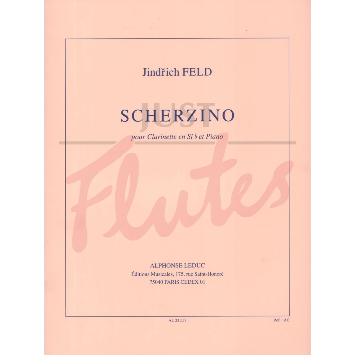 Scherzino for Bb Clarinet and Piano