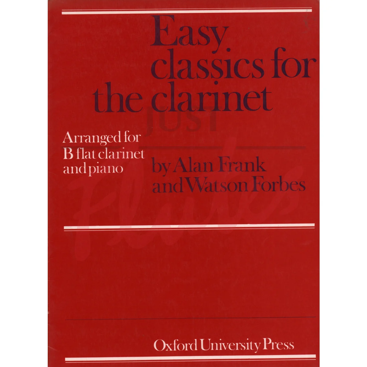 Easy Classics for the Clarinet