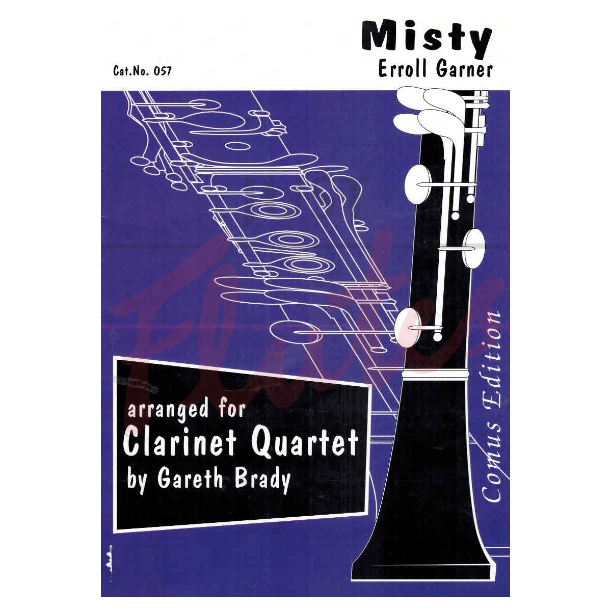 Misty for Clarinet Quartet