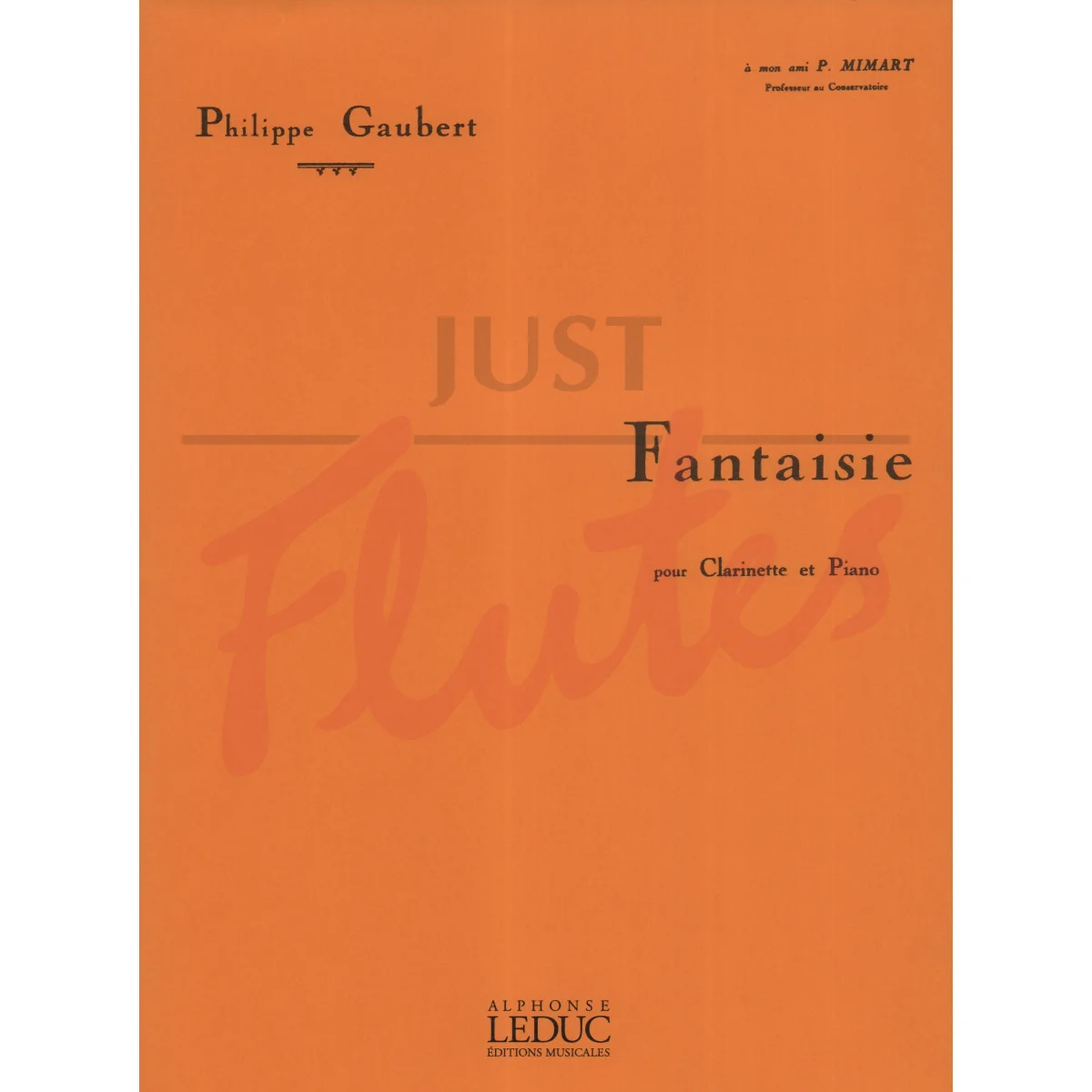 Fantaisie for Clarinet and Piano