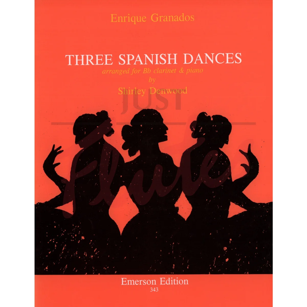 Three Spanish Dances for Clarinet and Piano