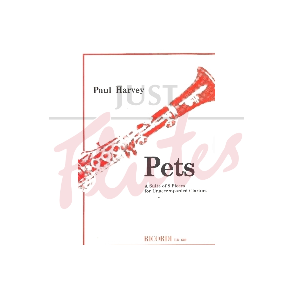 Pets - 8 Pieces for Solo Clarinet