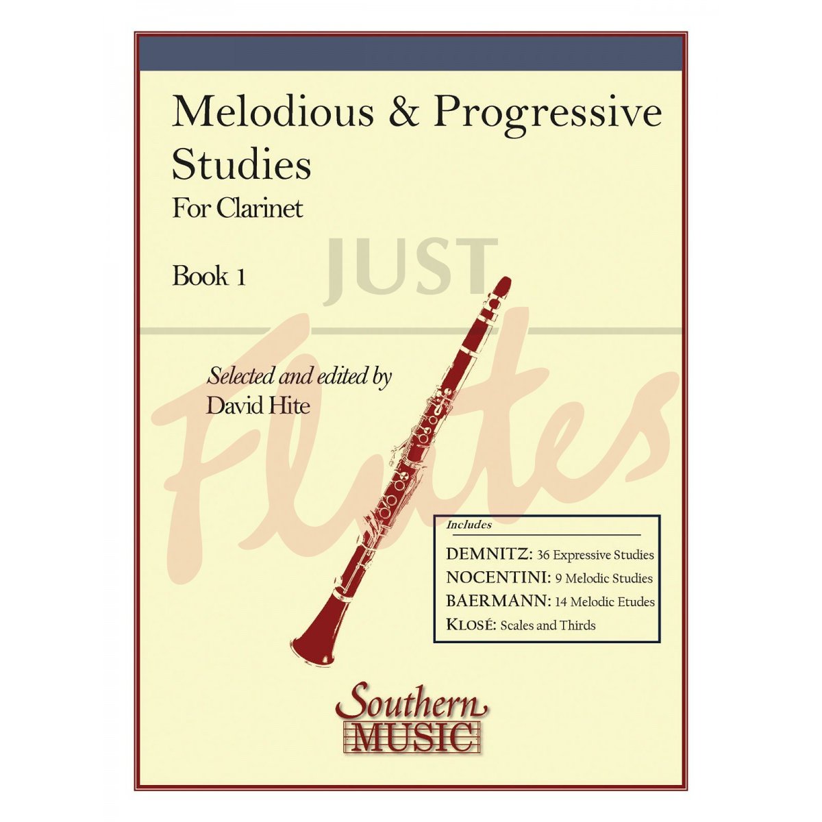 Melodious &amp; Progressive Studies for Clarinet, Book 1