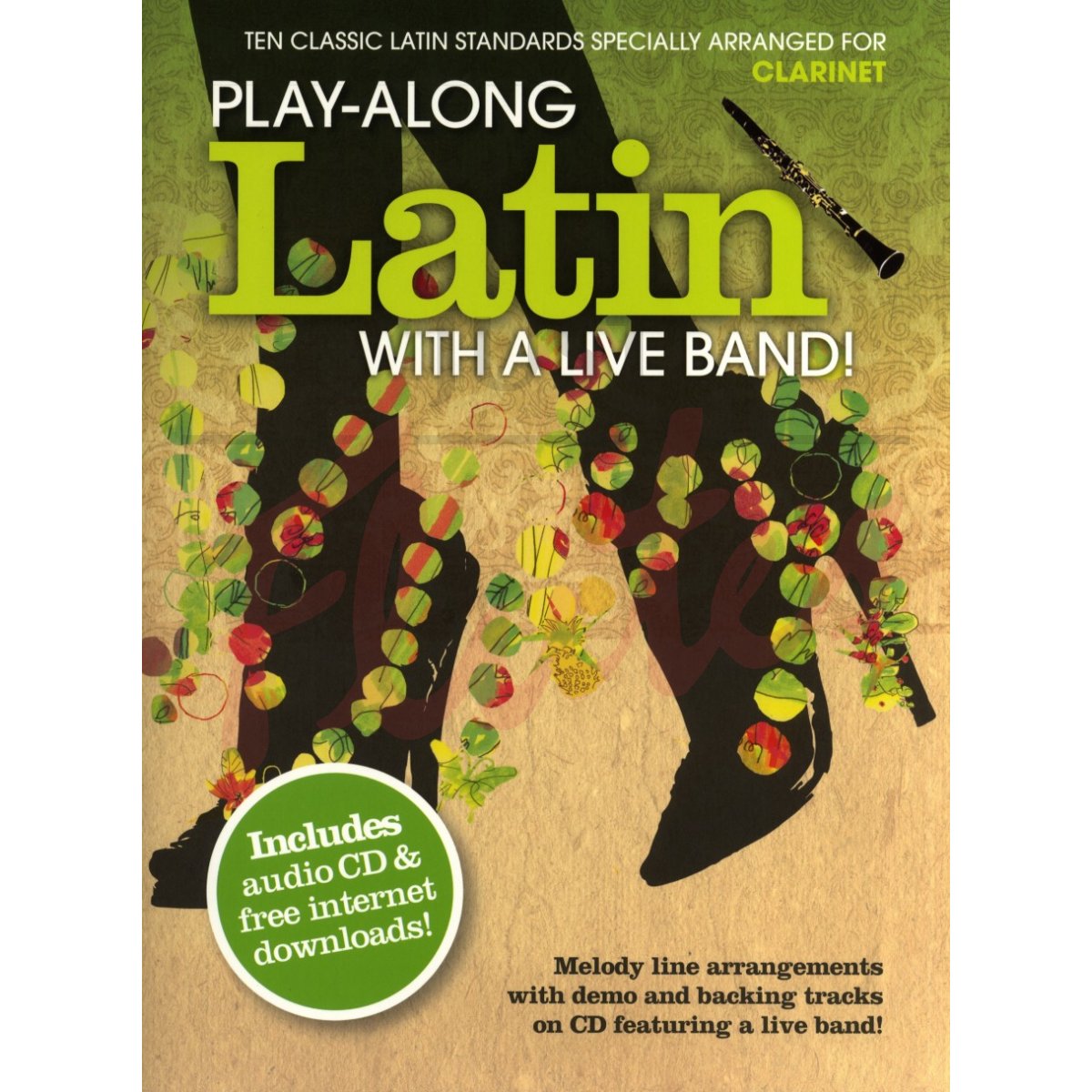 Play-Along Latin With A Live Band! [Clarinet]