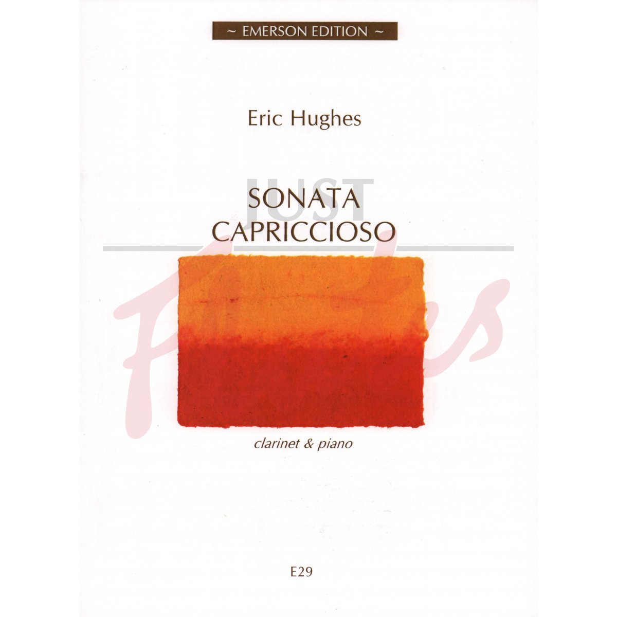 Sonata Capriccioso for Clarinet and Piano