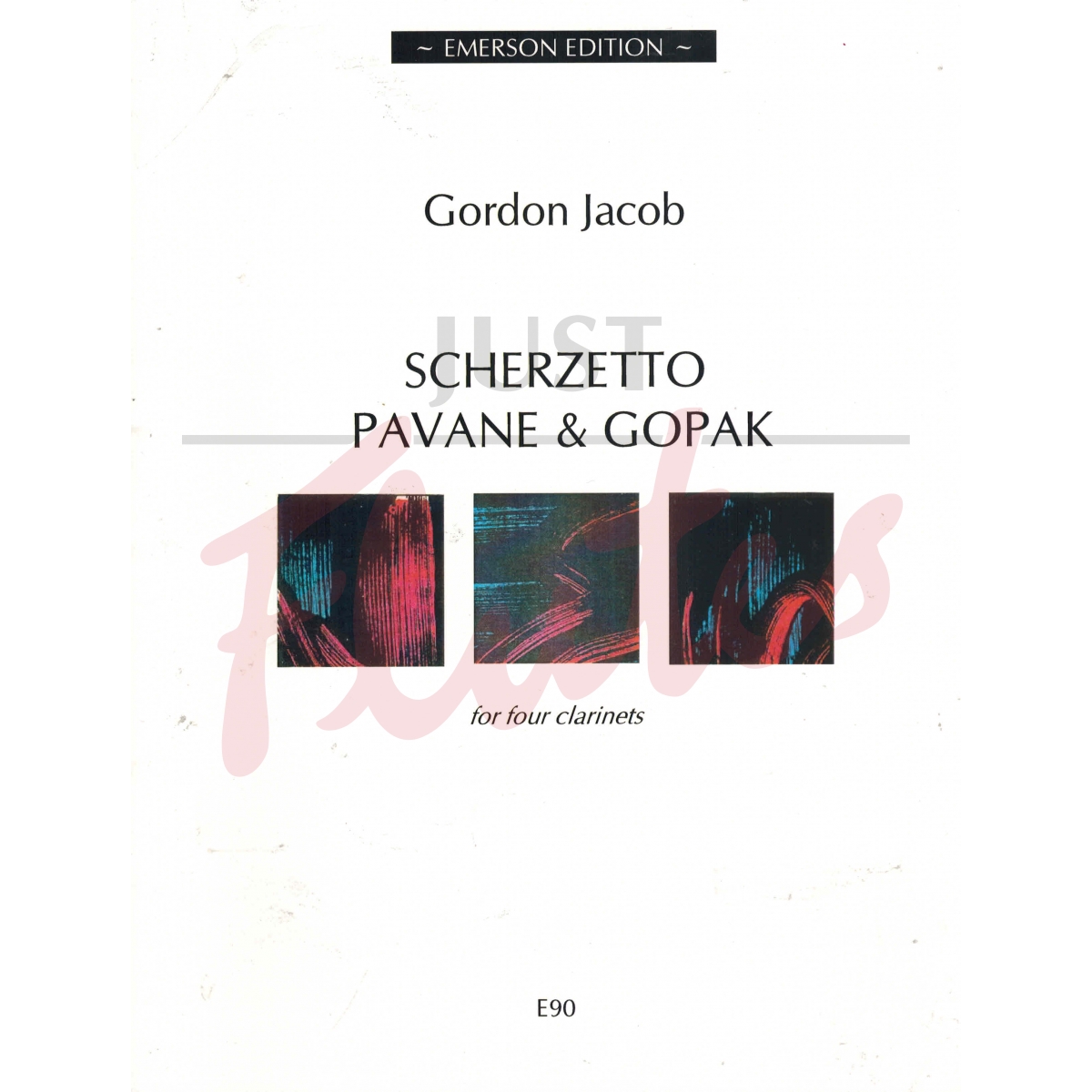 Scherzetto, Pavane &amp; Gopak for Clarinet Quartet