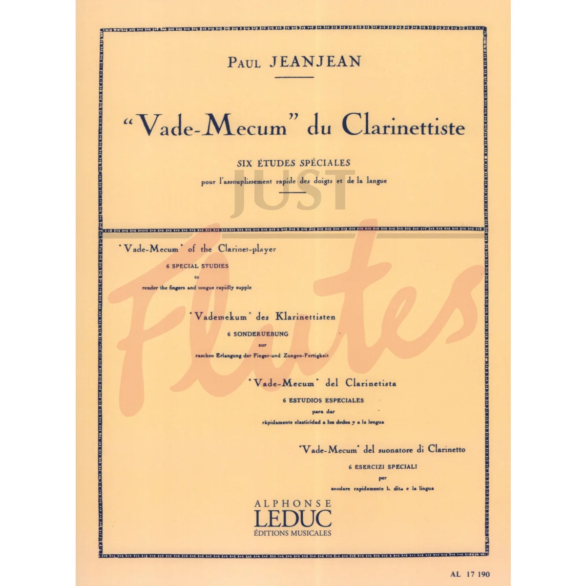 The Clarinettist&#039;s Vade Mecum