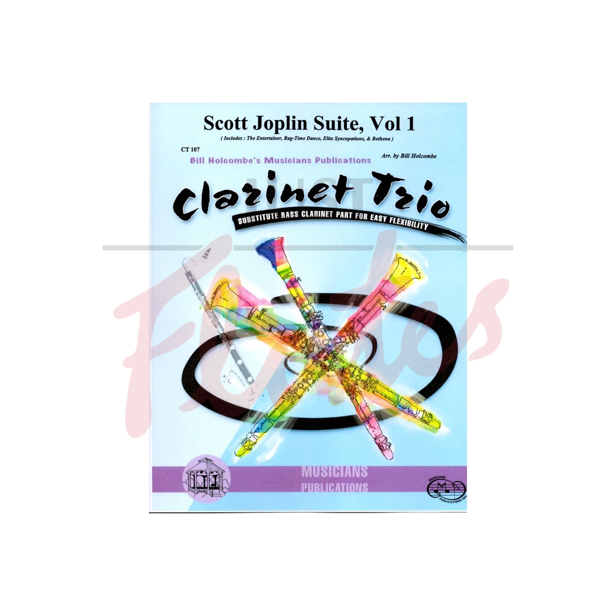 Scott Joplin Suite, Vol 1 [Clarinet Trio]