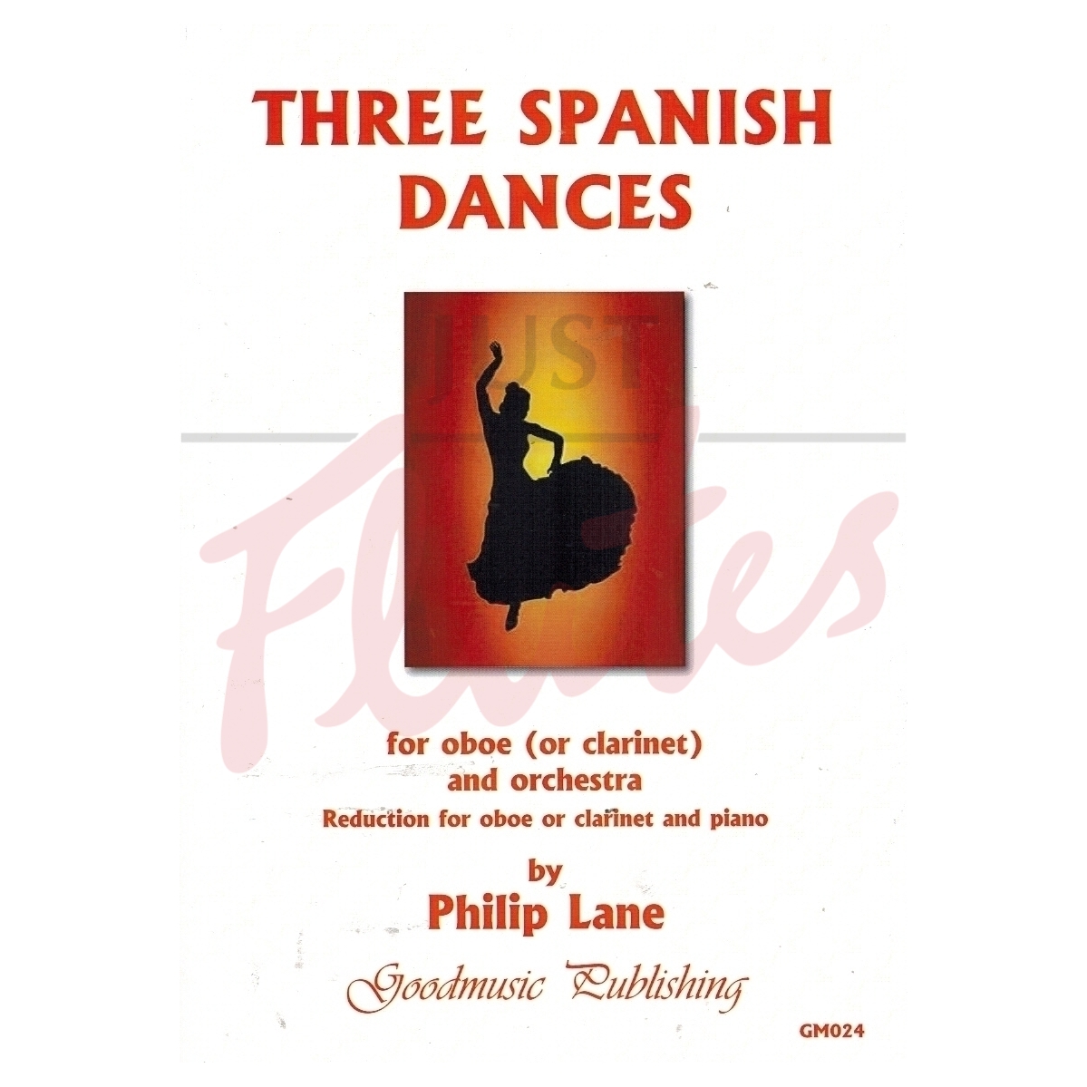 Three Spanish Dances for Oboe/Clarinet and Piano