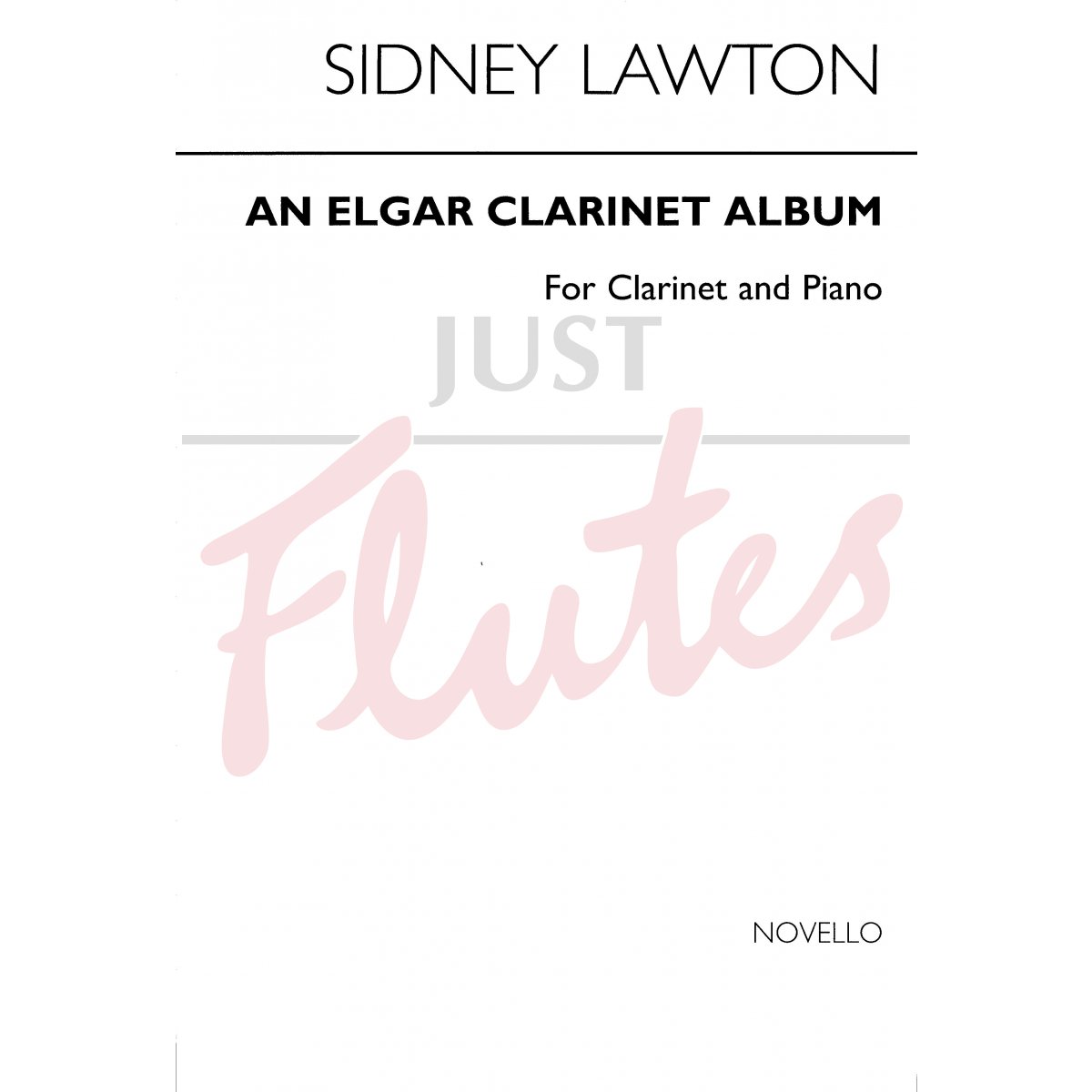 An Elgar Clarinet Album for Clarinet and Piano