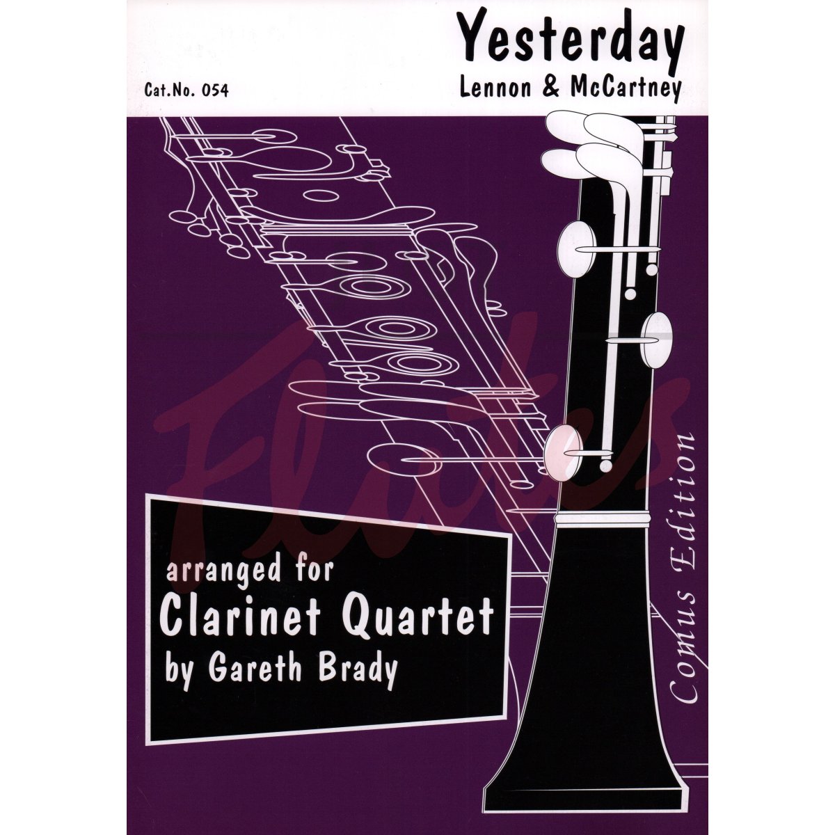 Yesterday for Clarinet Quartet