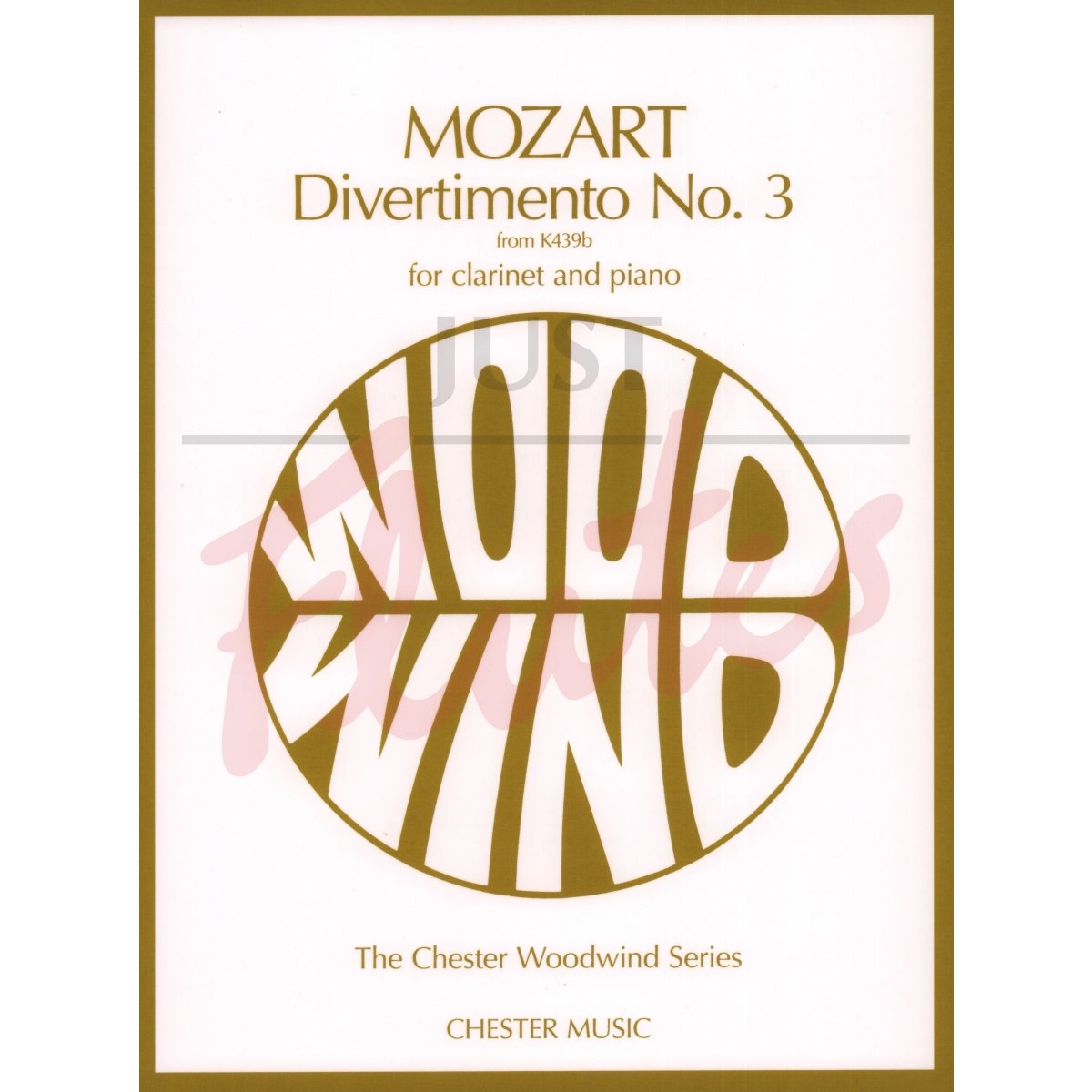 Divertimento No 3 for Clarinet and Piano