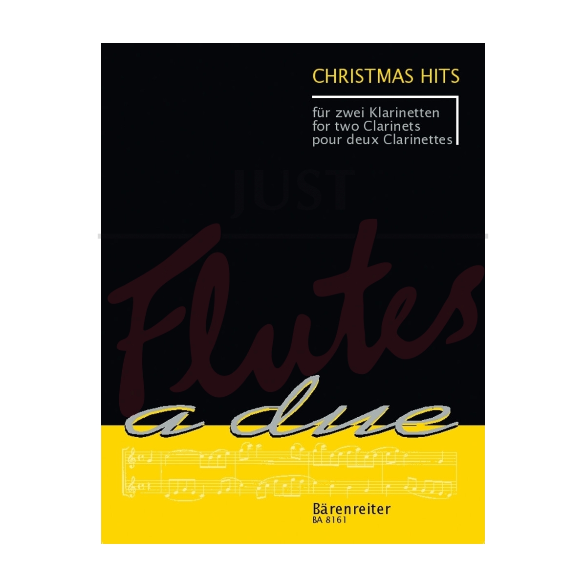 Christmas Hits for 2 Clarinets