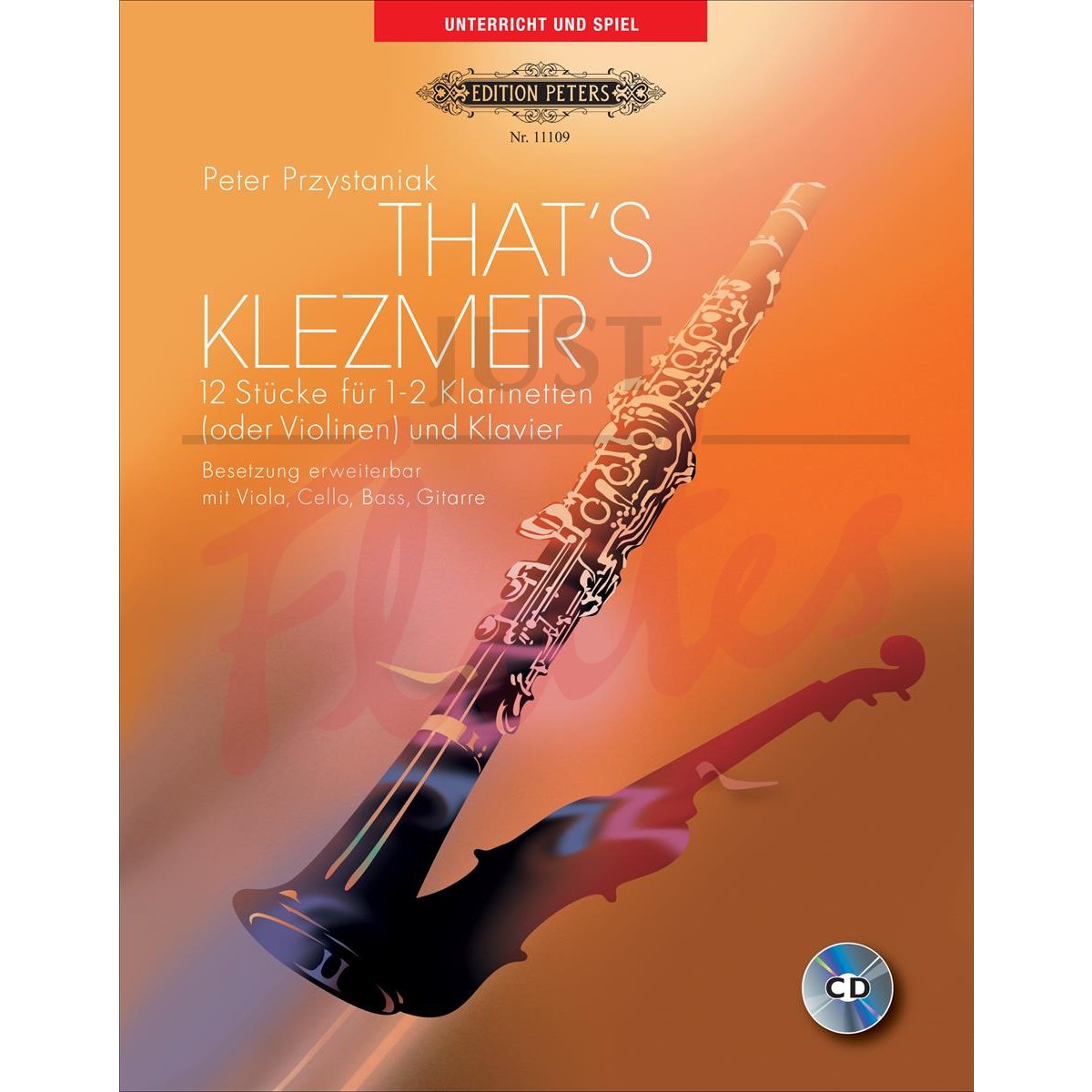 That's Klezmer - 12 Pieces for 1 or 2 Clarinets and Piano