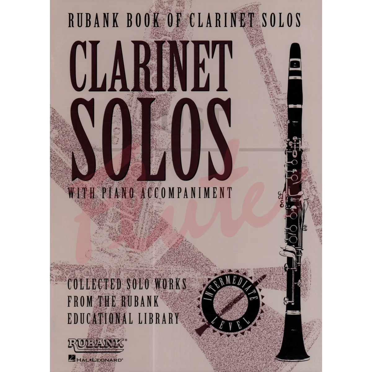 Intermediate Clarinet Solos with Piano Accompaniment
