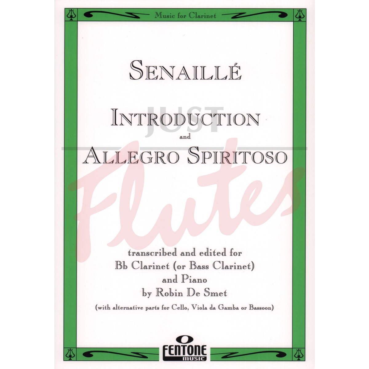 Introduction and Allegro Spiritoso for Clarinet and Piano