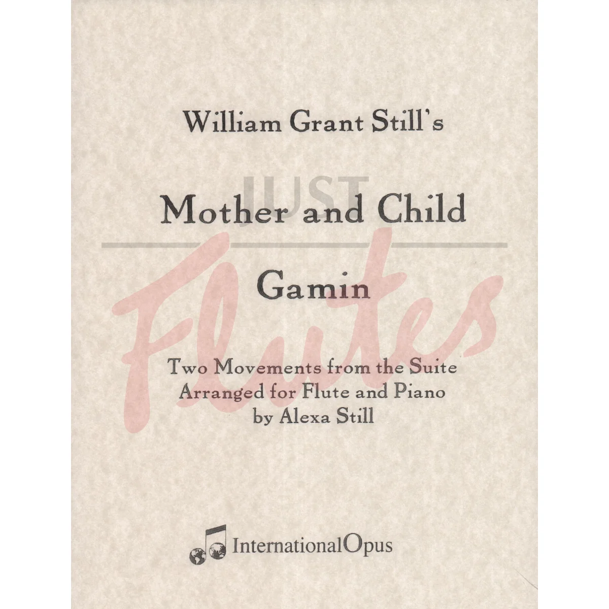 Mother and Child &amp; Gamin for Clarinet and Piano