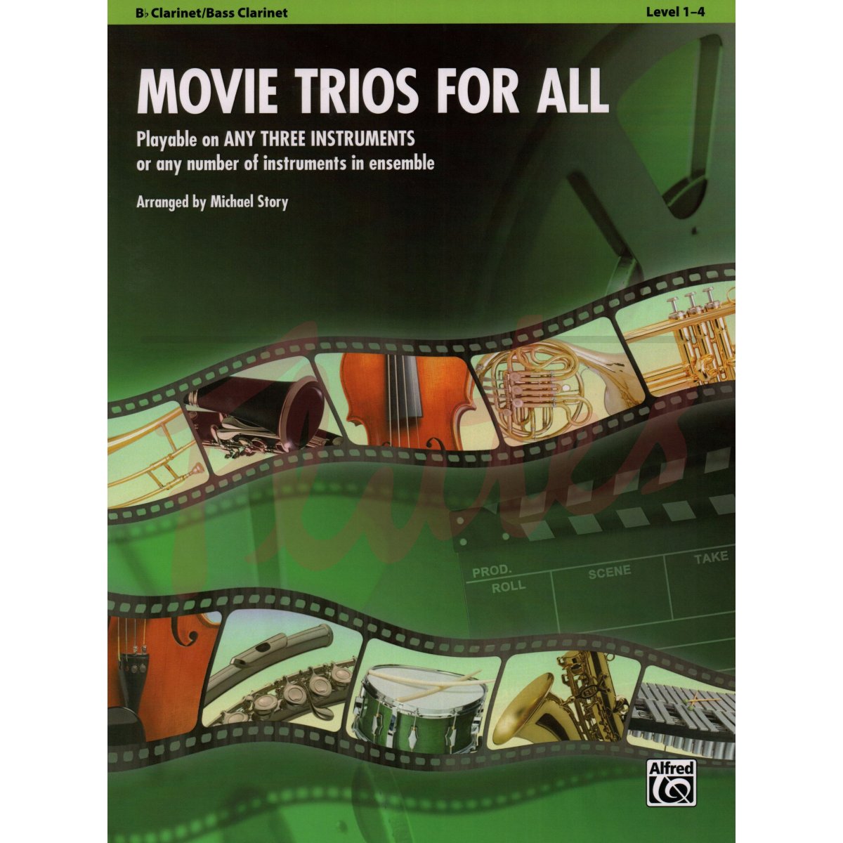 Movie Trios for All for Three Clarinets