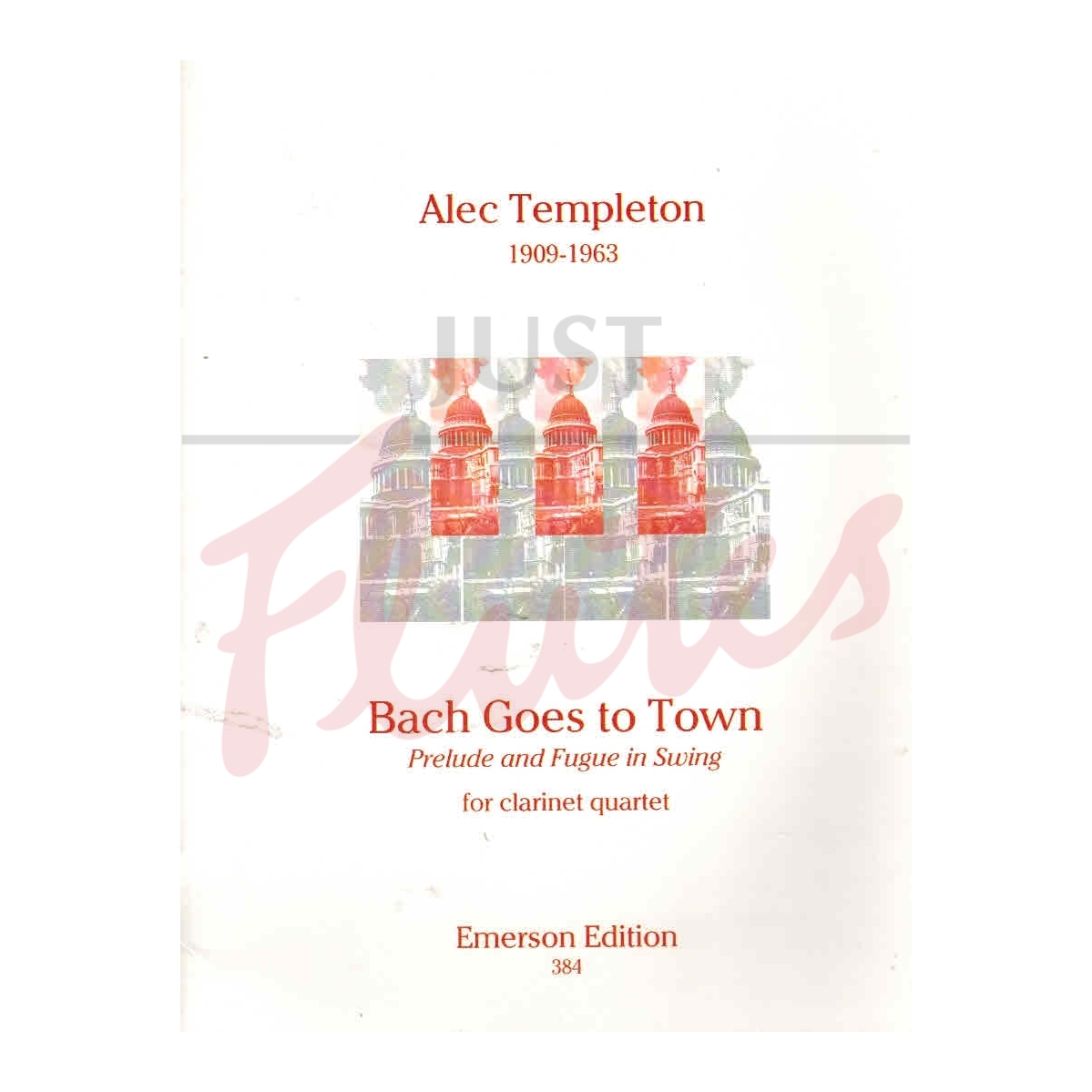 Bach Goes to Town [Clarinet Quartet]