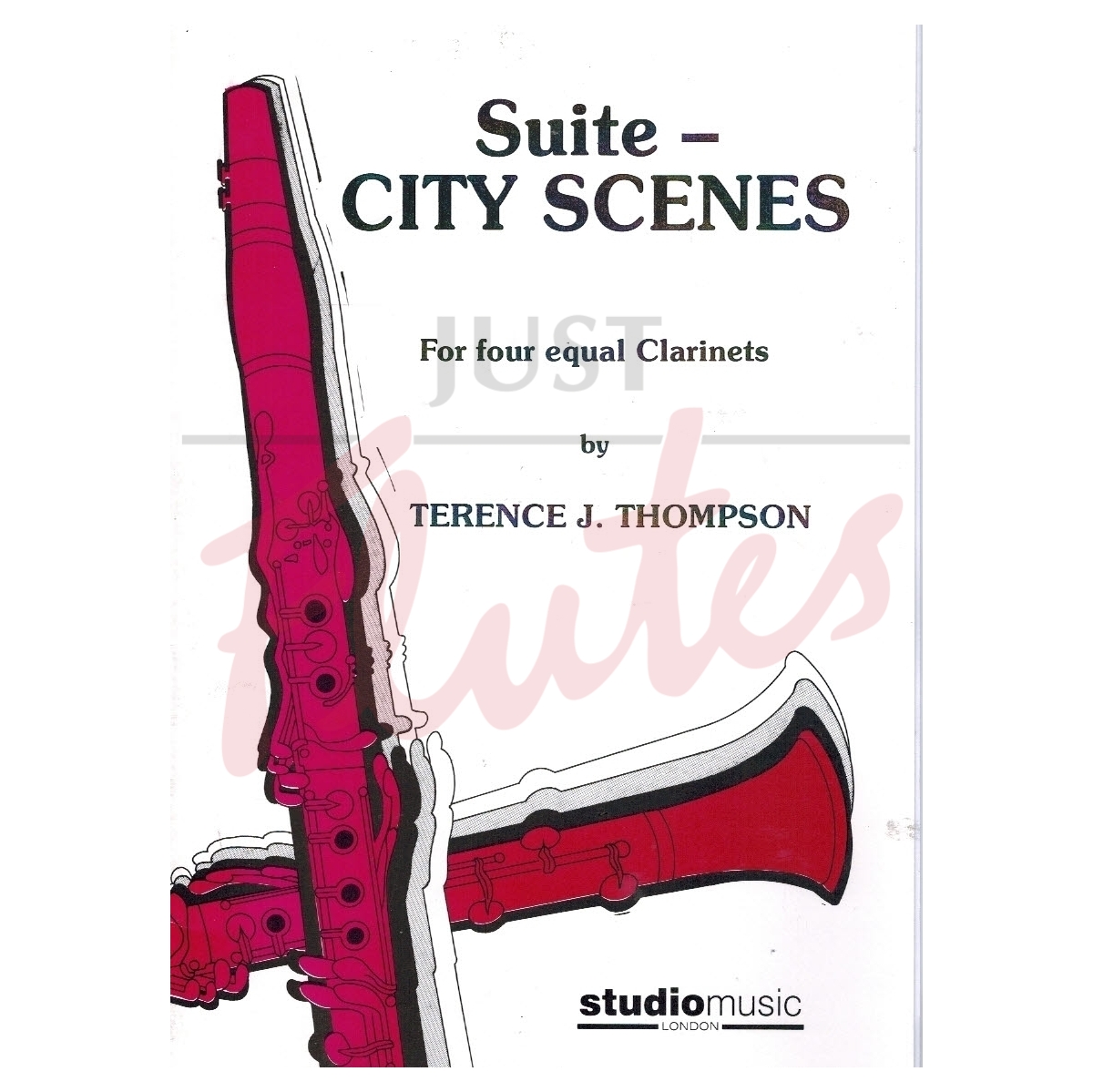 Suite - City Scenes [Clarinet Quartet]
