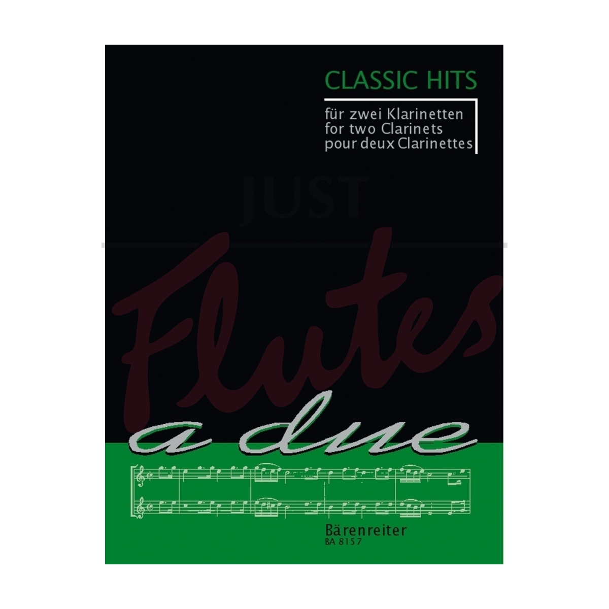 Classic Hits for 2 Clarinets