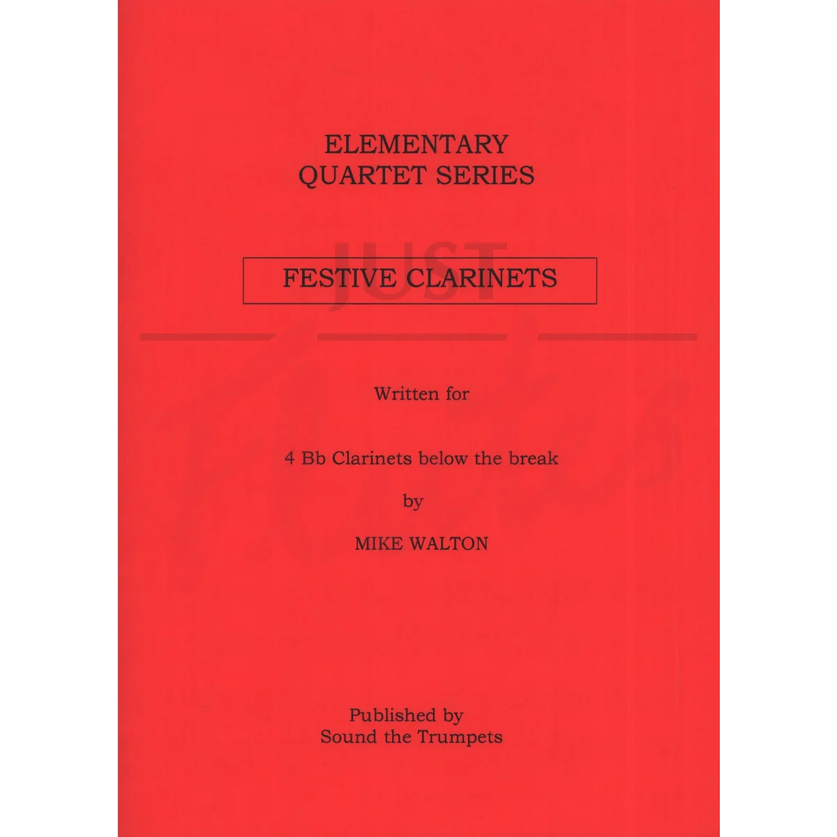 Festive Clarinets For Clarinet Quartet